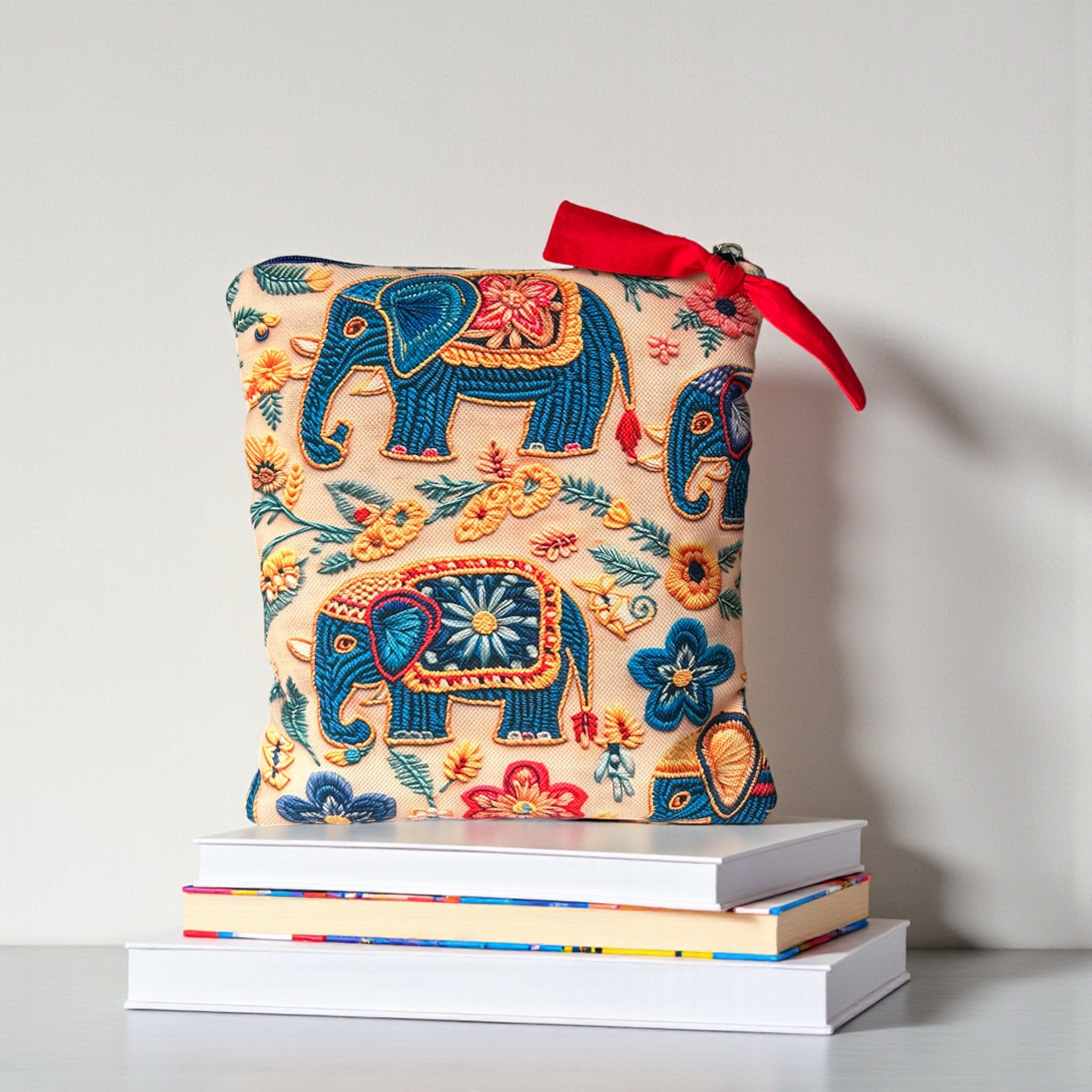 elephant-book-sleeve-with-zipper-book-cover