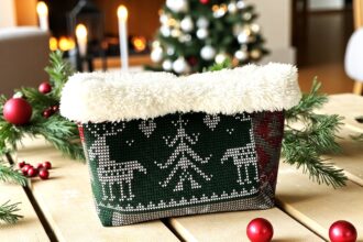 christmas purse gift bag