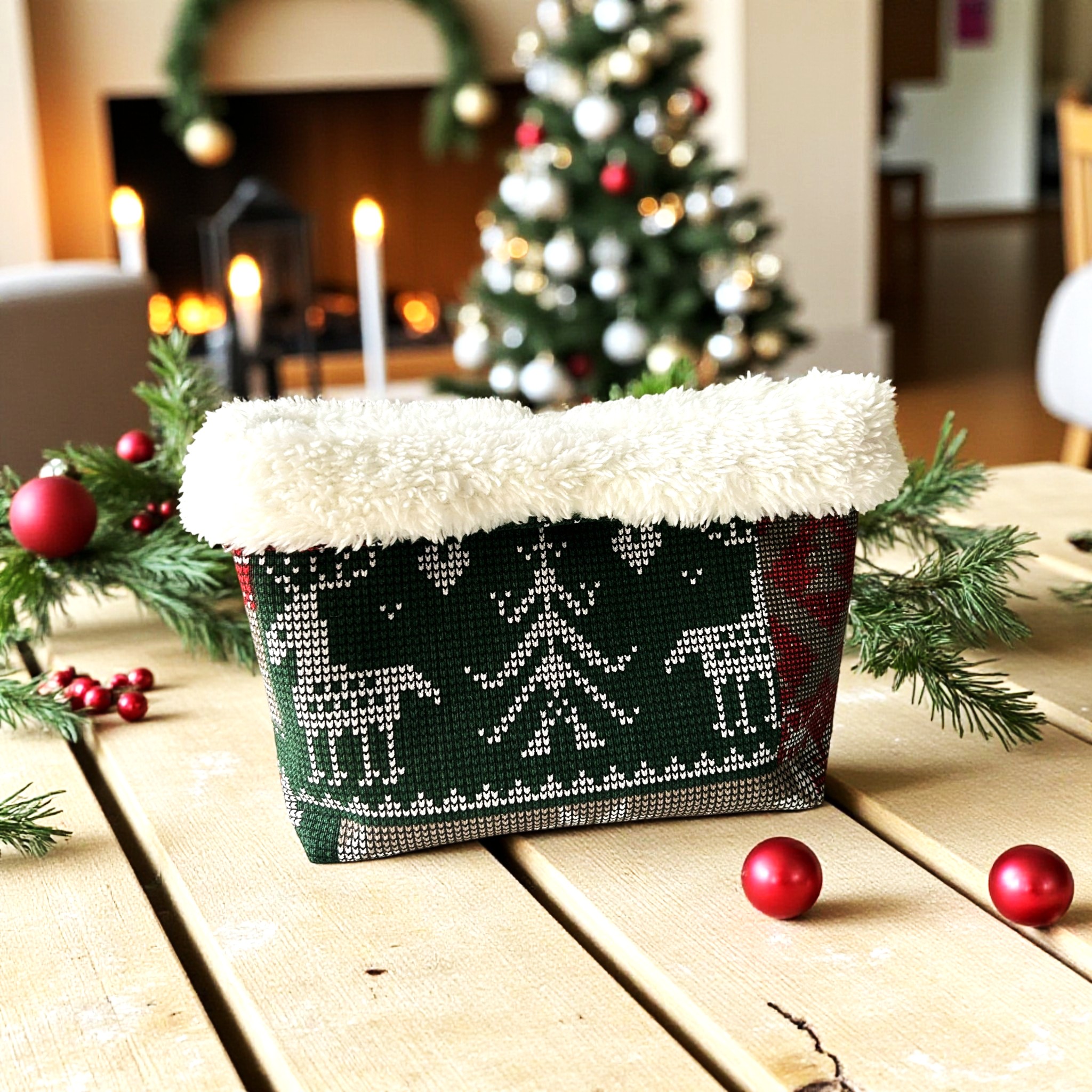 christmas purse gift bag